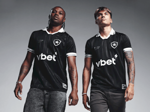 Botafogo e Reebok lançam uniforme preto com alma retrô e cultura dos 90 4 - Insider Botafogo